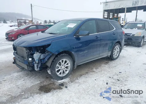 2021 Chevrolet Equinox Awd Lt из США, поврежденный, VIN 3GNAXUEVXML334032